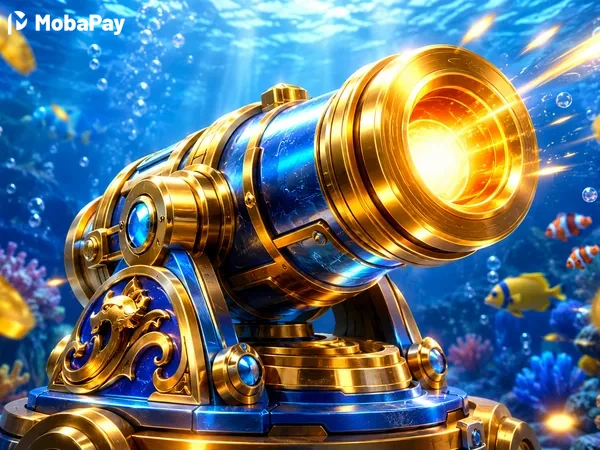 Fishing Disco photo 1 — a bright look at the underwater game screen.